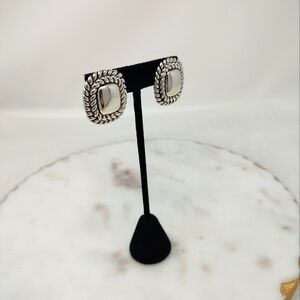 BEST Elegant Silver Clip-On Earrings